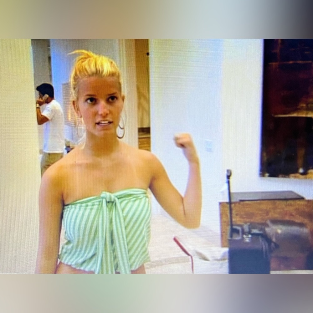 Ella Moss halter top. Similar to ASO Jessica Simpson